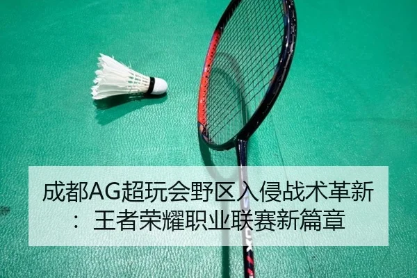 成都AG超玩会野区入侵战术革新：王者荣耀职业联赛新篇章